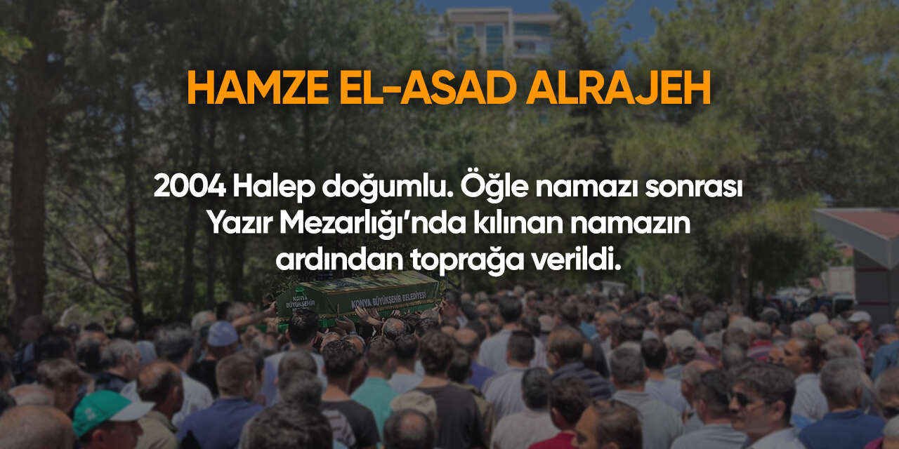 Konya'da bugün vefat edenler | 17 Eylül 2026 9